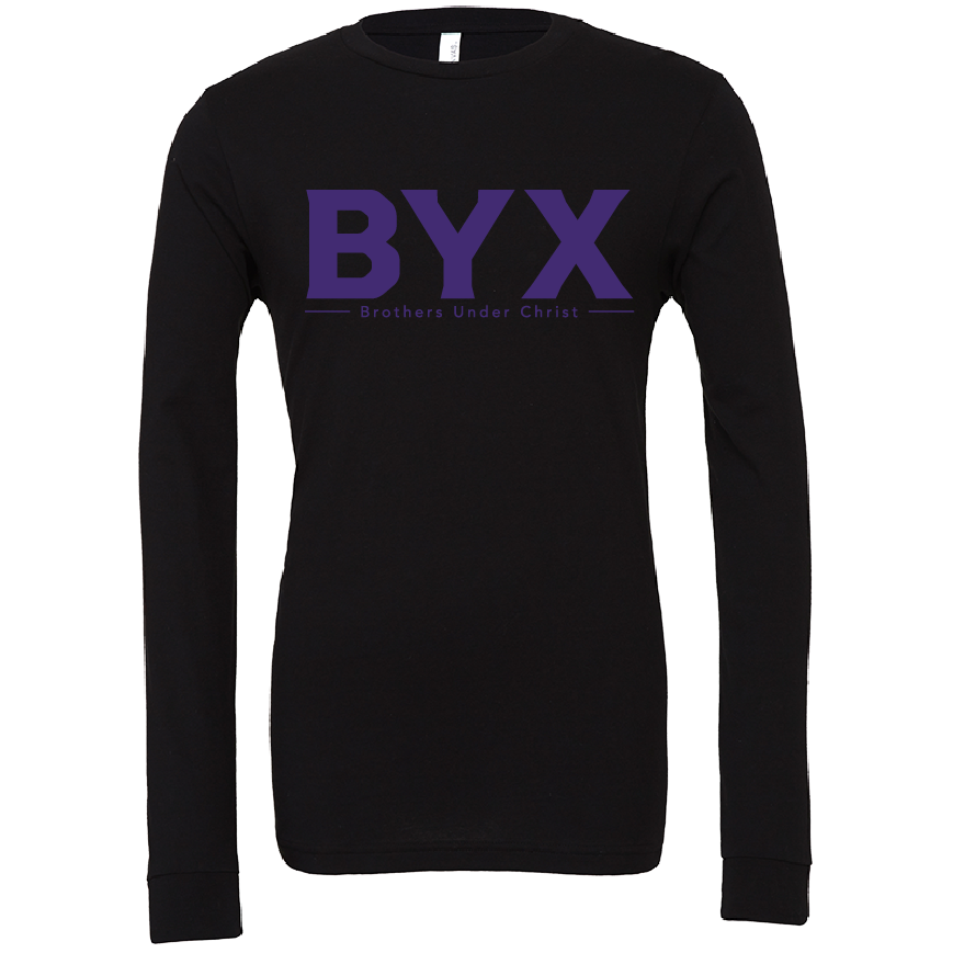 Beta Upsilon Chi Lettered Long Sleeve T-Shirts