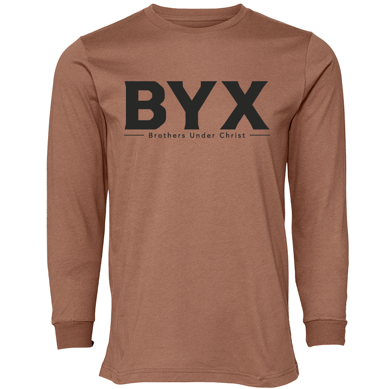 Beta Upsilon Chi Lettered Long Sleeve T-Shirts