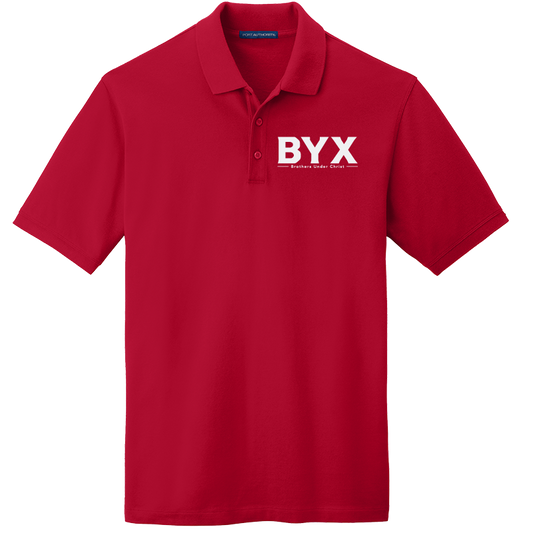 Beta Upsilon Chi Men's Embroidered Polo Shirt