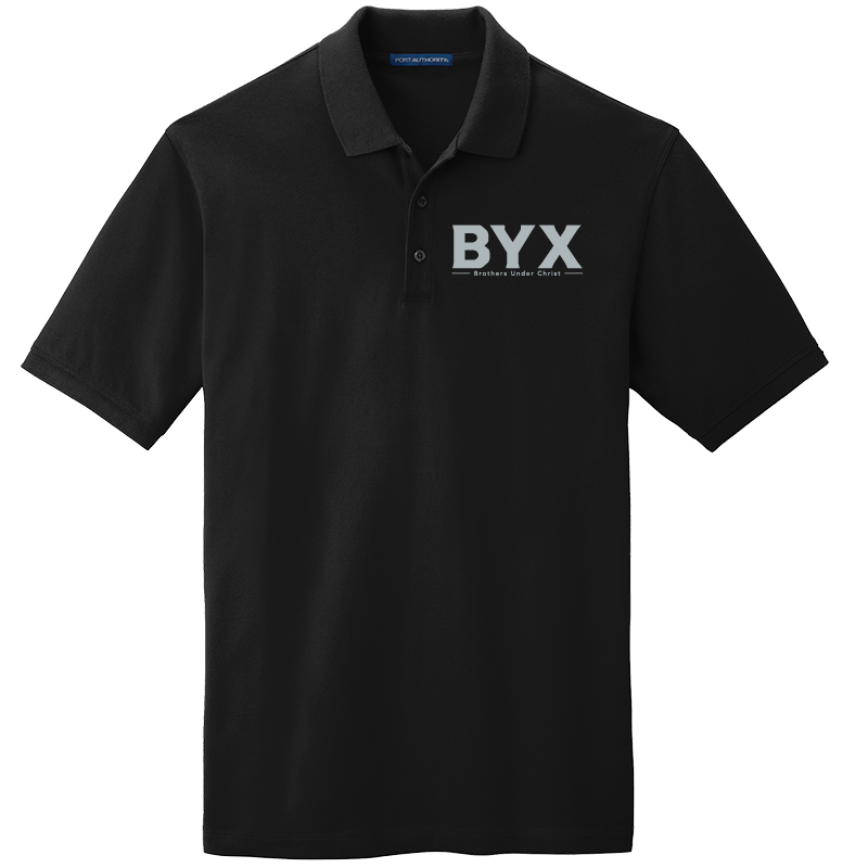 Beta Upsilon Chi Men's Embroidered Polo Shirt