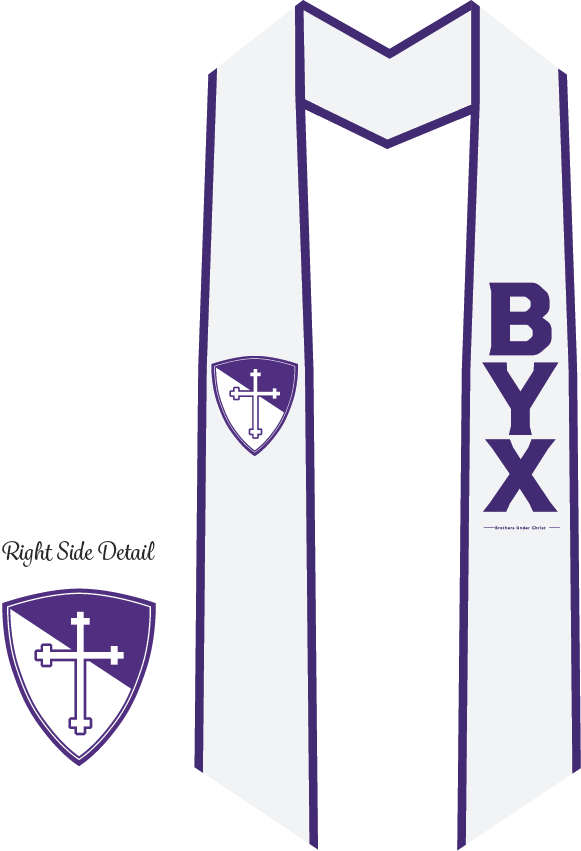 Beta Upsilon Chi Graduation Stoles