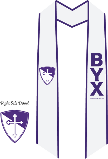 Beta Upsilon Chi Graduation Stoles