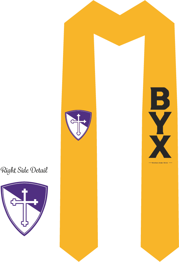 Beta Upsilon Chi Graduation Stoles