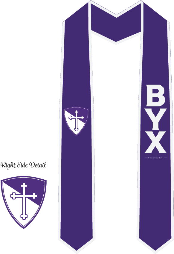 Beta Upsilon Chi Graduation Stoles