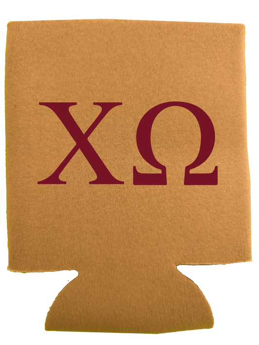 Chi Omega Can Coozies
