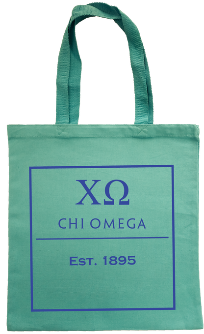 Chi Omega Tote Bags