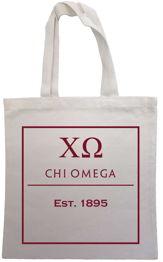 Chi Omega Tote Bags