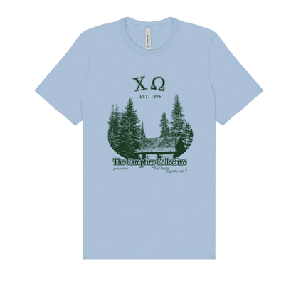 Chi Omega Forest Graphic T-Shirt