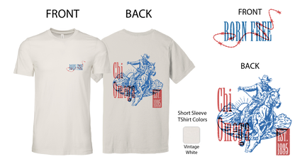 Chi Omega Cowboy Graphic T-Shirt