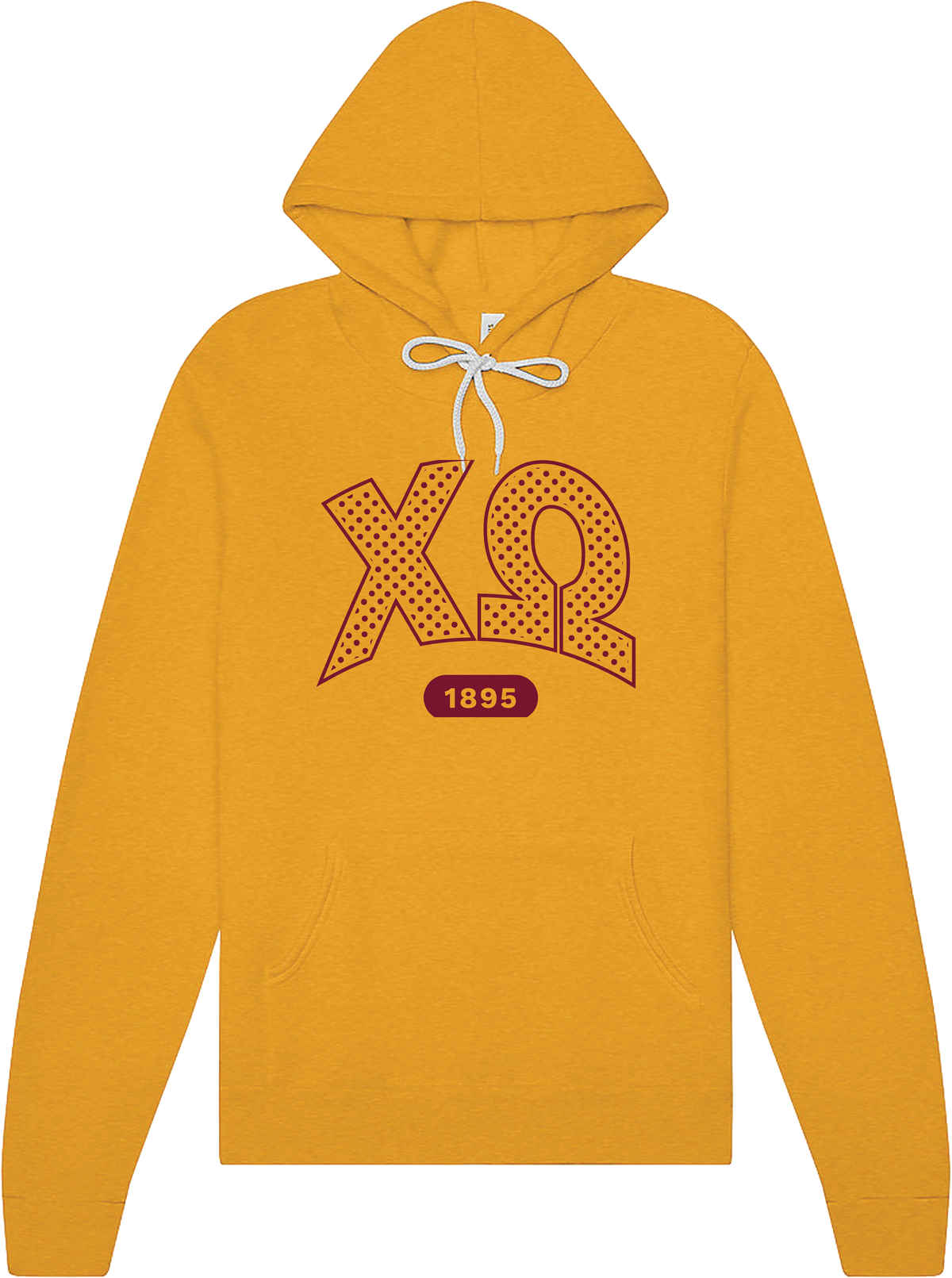 Chi Omega Varsity Polka Dot Hoodie