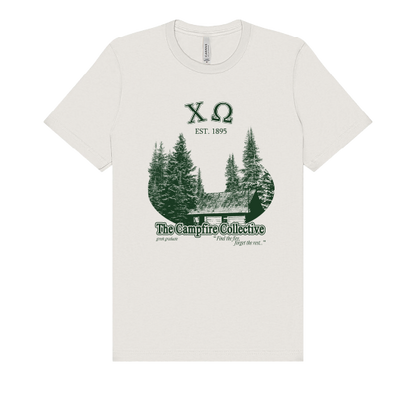 Chi Omega Forest Graphic T-Shirt