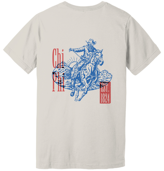Chi Phi Cowboy Graphic T-Shirt