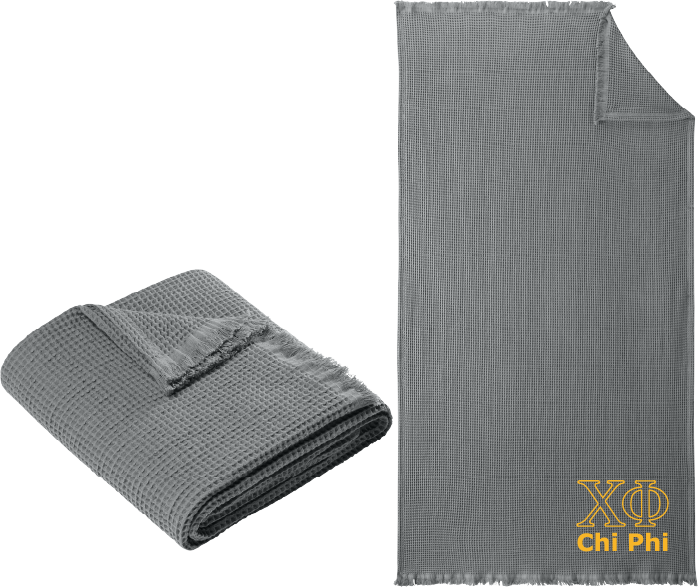 Chi Phi Letters and Name Blankets