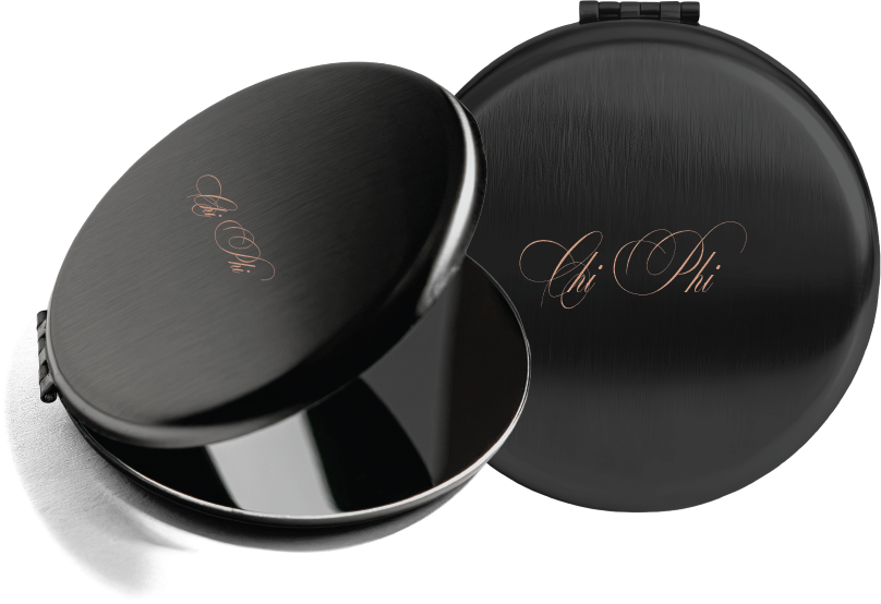 Chi Phi Script Pocket Mirrors