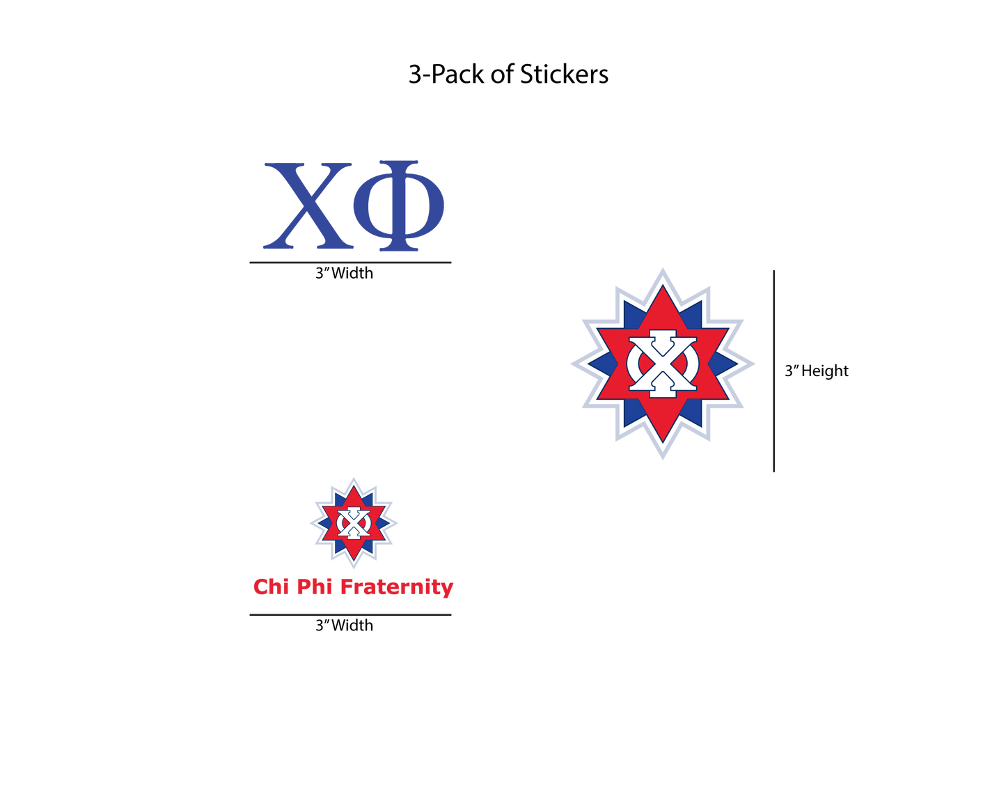 Chi Phi Stickers