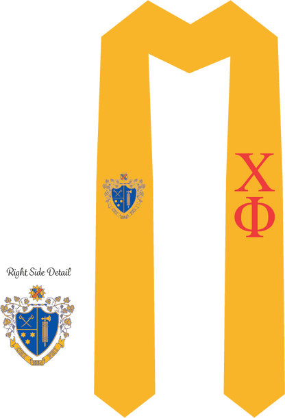 Chi Phi Graduation Stoles