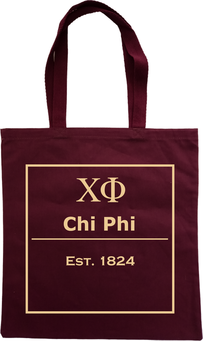 Chi Phi Tote Bags