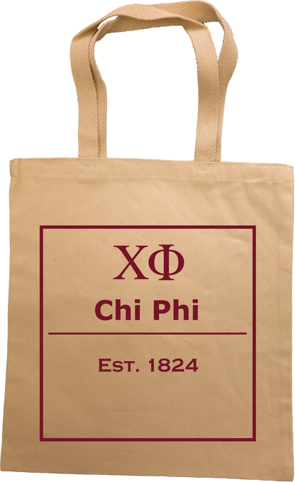 Chi Phi Tote Bags