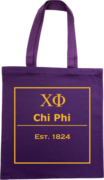 Chi Phi Tote Bags