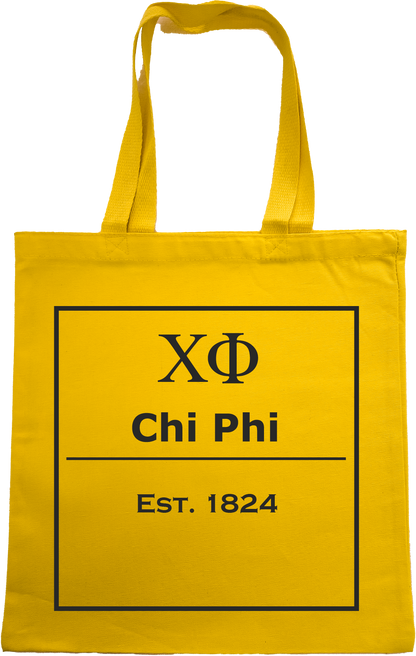 Chi Phi Tote Bags