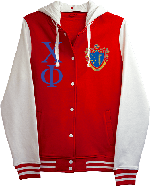 Chi Phi Varsity Hooded Sweatshirt