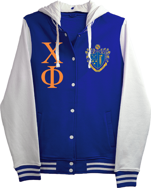 Chi Phi Varsity Hooded Sweatshirt