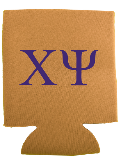 Chi Psi Can Coozies