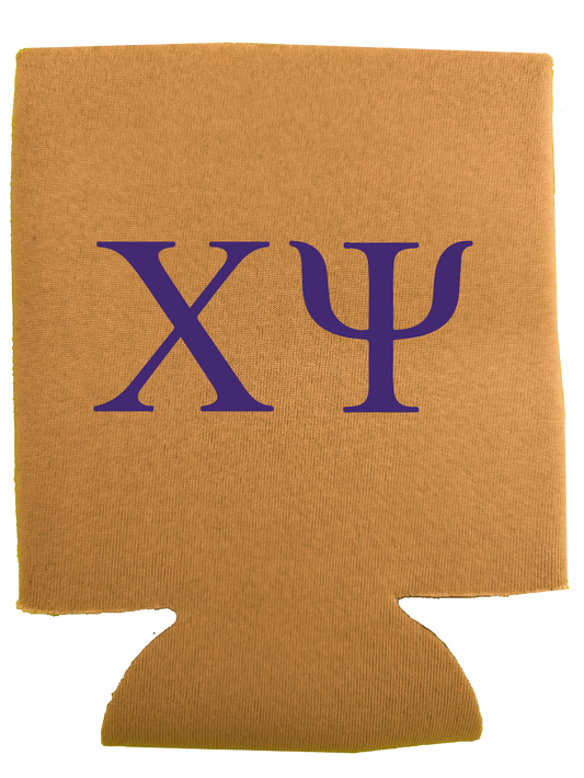 Chi Psi Can Coozies