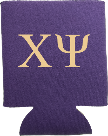 Chi Psi Can Coozies