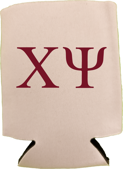 Chi Psi Can Coozies