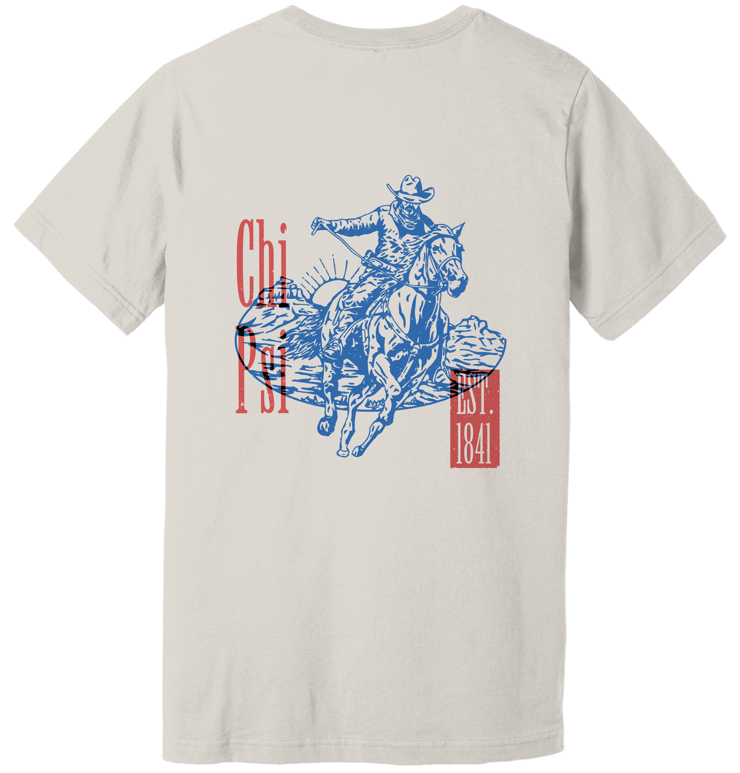 Chi Psi Cowboy Graphic T-Shirt