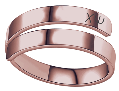Chi Psi Lettered Rings