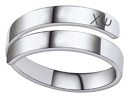 Chi Psi Lettered Rings