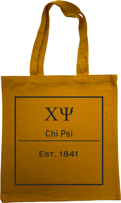 Chi Psi Tote Bags