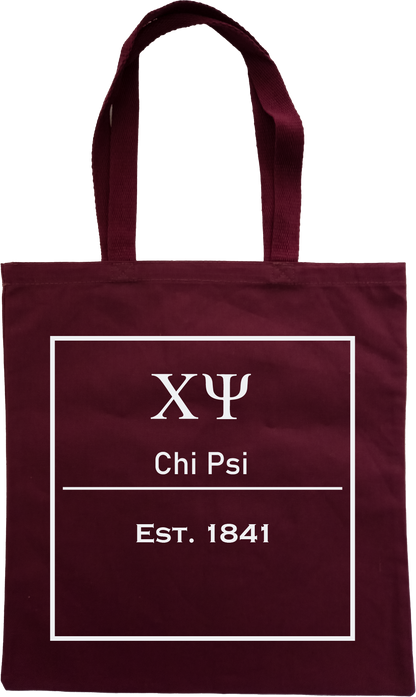 Chi Psi Tote Bags