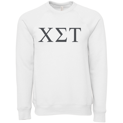 Chi Sigma Tau Lettered Crewneck Sweatshirts