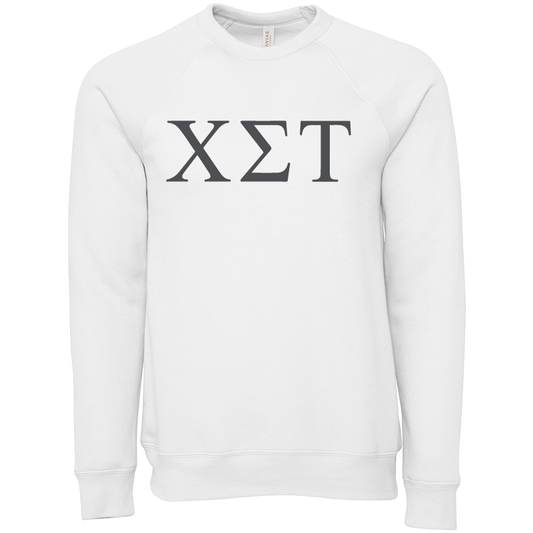 Chi Sigma Tau Lettered Crewneck Sweatshirts