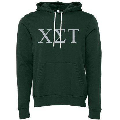 Chi Sigma Tau Lettered Hooded Sweatshirts