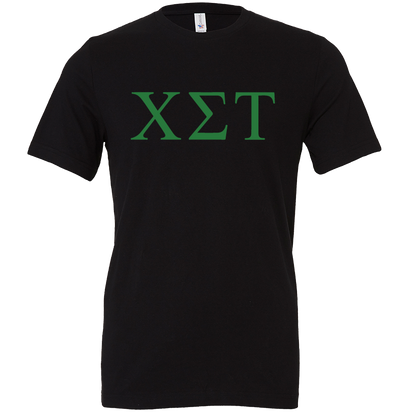 Chi Sigma Tau Lettered Short Sleeve T-Shirts