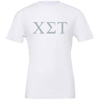 Chi Sigma Tau Lettered Short Sleeve T-Shirts