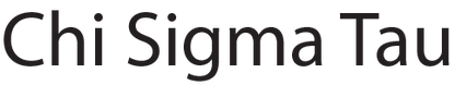 Chi Sigma Tau Stickers