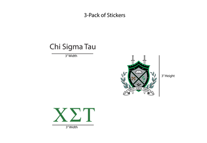 Chi Sigma Tau Stickers