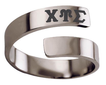 Chi Upsilon Sigma Lettered Rings