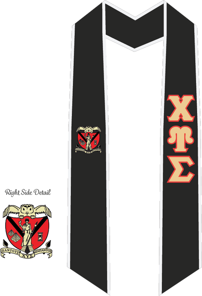 Chi Upsilon Sigma Graduation Stoles