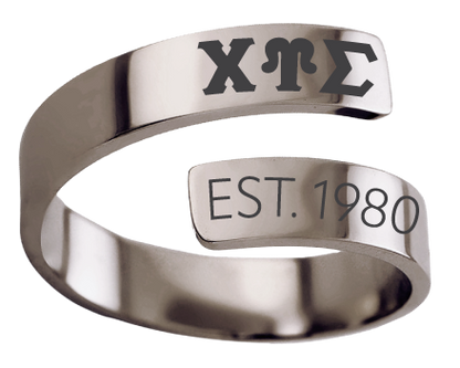 Chi Upsilon Sigma Year and Letters Rings