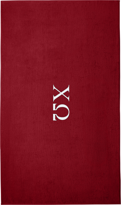 Chi Omega Lettered Beach Towels