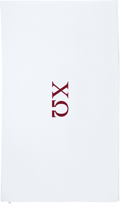 Chi Omega Lettered Beach Towels
