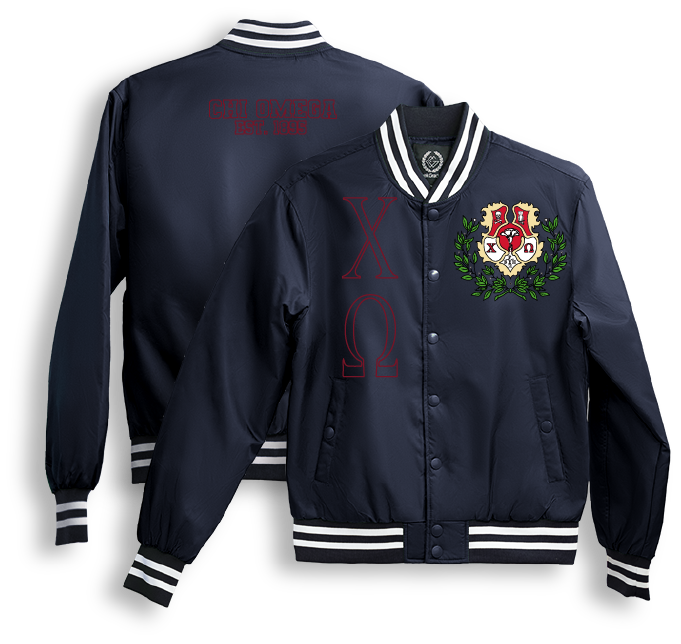 Chi Omega Bomber Jackets
