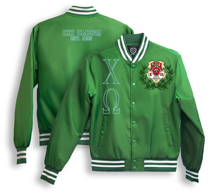 Chi Omega Bomber Jackets