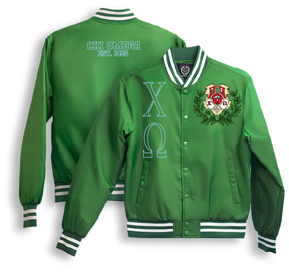 Chi Omega Bomber Jackets